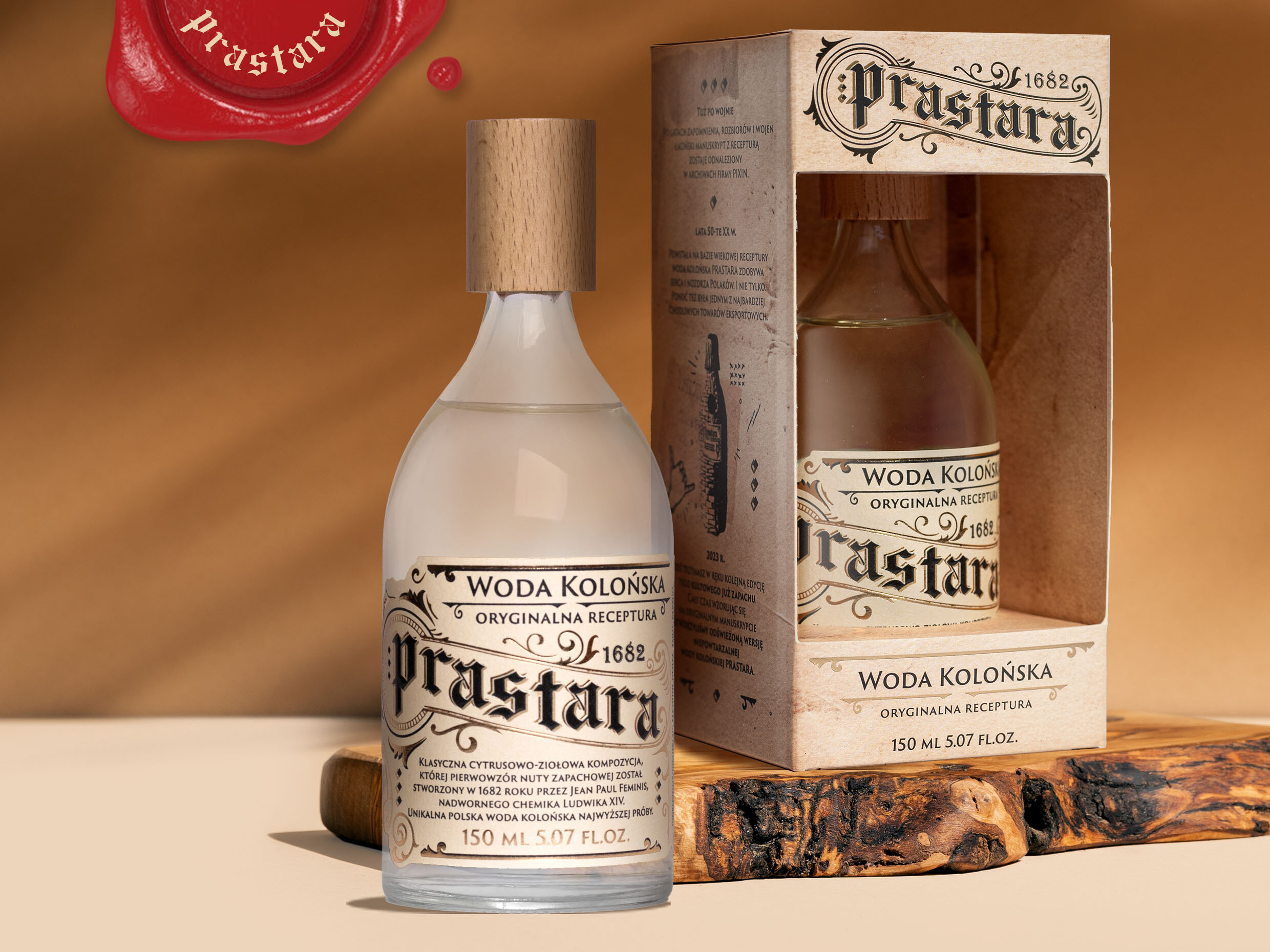 Woda kolońska PRASTARA 1682