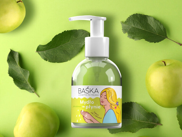 Zielone jabłuszko w domowym SPA