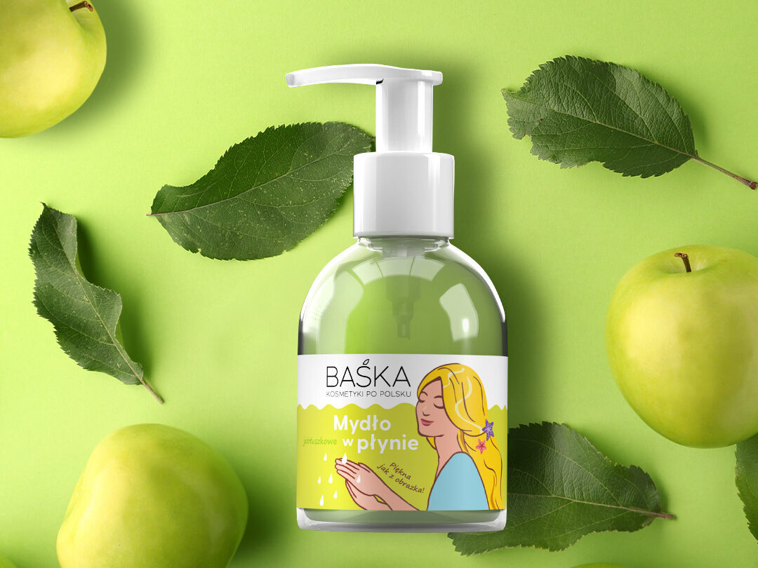 Zielone jabłuszko w domowym SPA