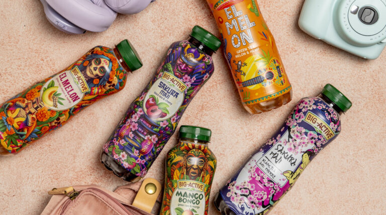 Egzotyczne orzeźwienie z ice tea Big-Active